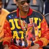 Snoop Dogg Juju Watkins Game Orange Jacket
