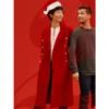 The-5-Year-Christmas-Party-2024-Katie-Findlay-Red-Wool-Coat