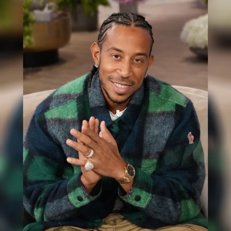 The-Jennifer-Hudson-Show-Ludacris-Green-Plaid-Jacket