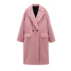 The-Merry-Gentlemen-2024-Ashley-Britt-Robertson-Pink-Wool-Coat