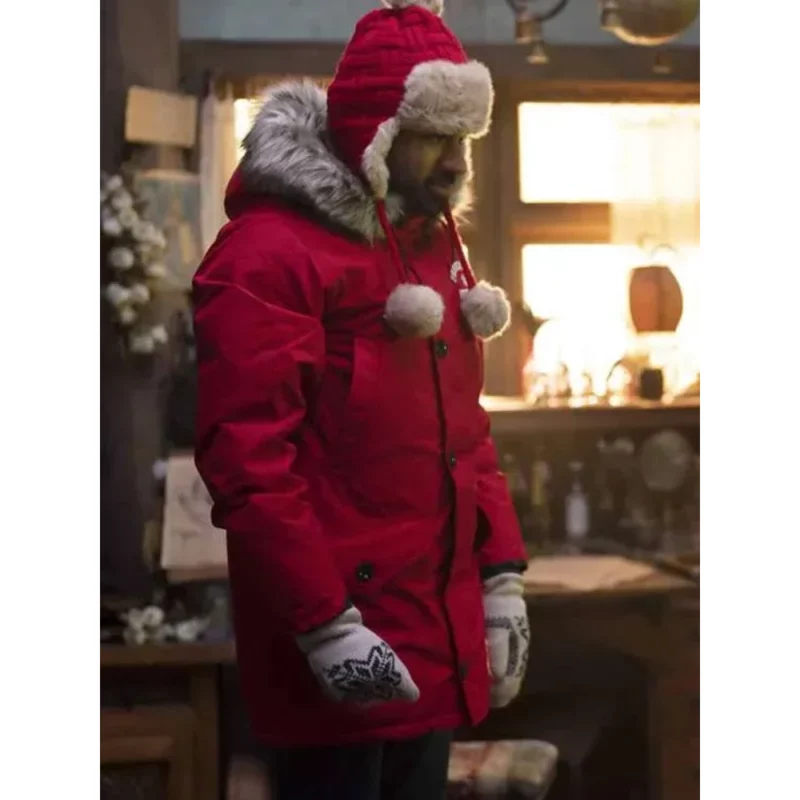 The-Santa-Clauses-S02-Kal-Penn-Red-Parka-Jacket