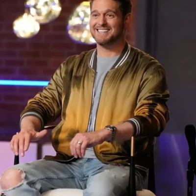 The Voice Michael Palm Tree Jacket
