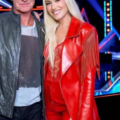 The Voice S026 Gwen Stefani Fringe Blazer