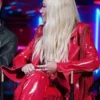 The Voice S026 Gwen Stefani Fringe Red Blazer