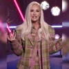 The-Voice-S026-Gwen-Stefani-Green-Plaid-Suit