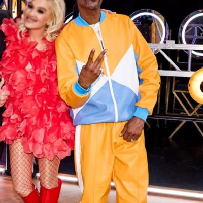 The Voice S026 Snoop Dogg Colorblock Tracksuit