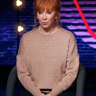 The Voice S26 Reba McEntire Beige Sweatshirt
