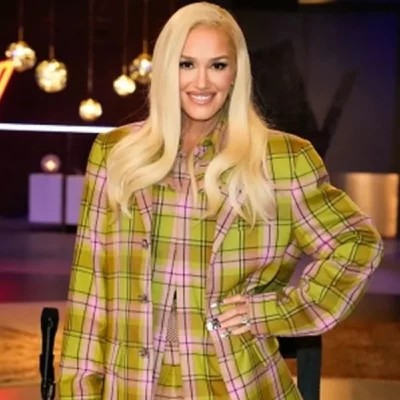 The-Voice-Season-26-Gwen-Stefani-Green-Plaid-Suit