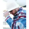 Travis-Kelce-Cheif-vs-Panter-Plaid-Shirt