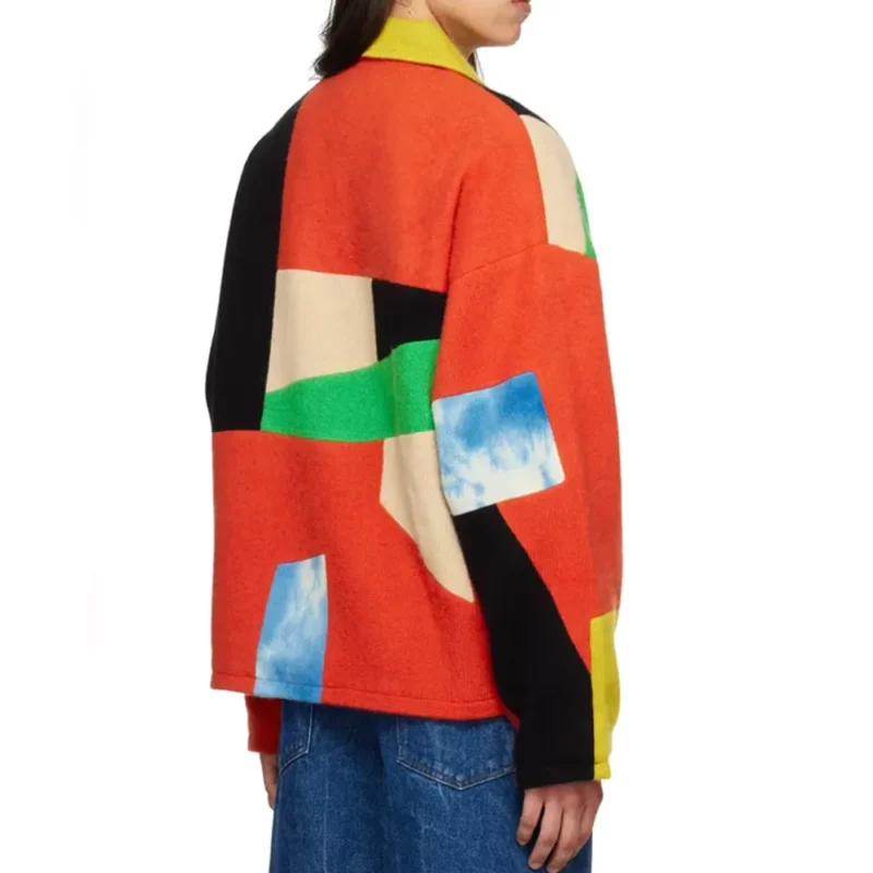 Travis-Kelce-Multi-Colored-Patchwork-Wool-Jacket