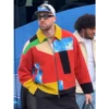 Travis-Kelce-Multicolor-Patchwork-Jacket
