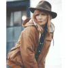 Yellowstone-Kelly-Reilly-Brown-Hoodie-Jacket