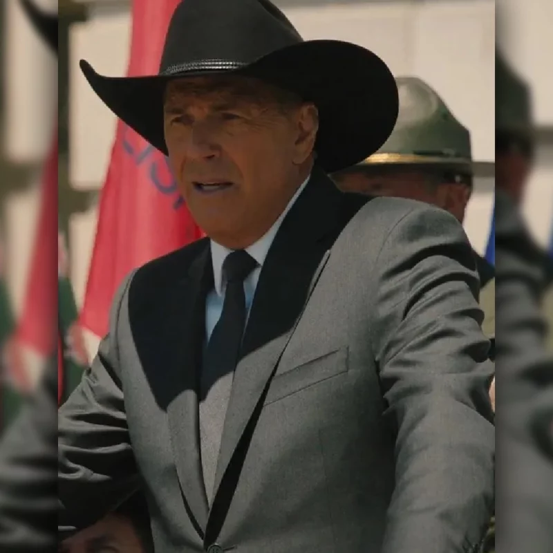 Yellowstone S05 John Dutton Black Blazer