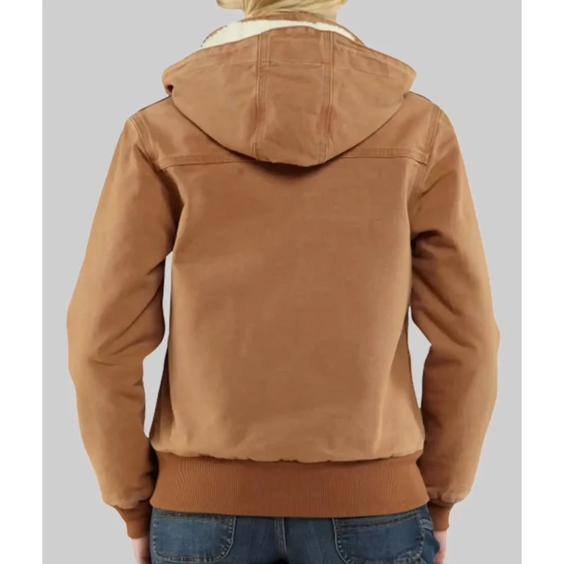 Yellowstone-S05-Kelly-Reilly-Brown-Hoodie-Jacket