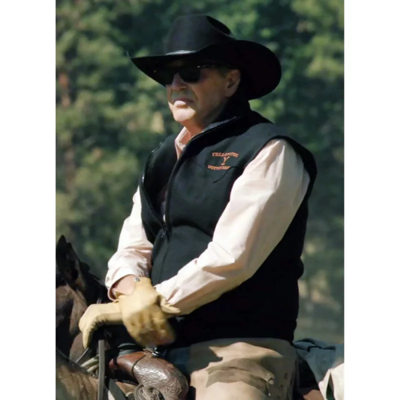 Yellowstone-S5-Kevin-Costner-Black-Vest