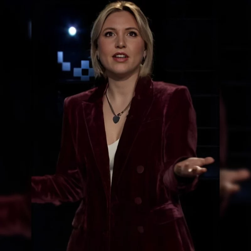 After Midnight TaylorTomlinson Velvet Blazer