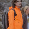 Aida Kazarian Round The Decay 2025 Alexis Safoyan Orange Hooded Jacket