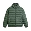 Alarum Scott Eastwood Green Hooded Puffer Jacket