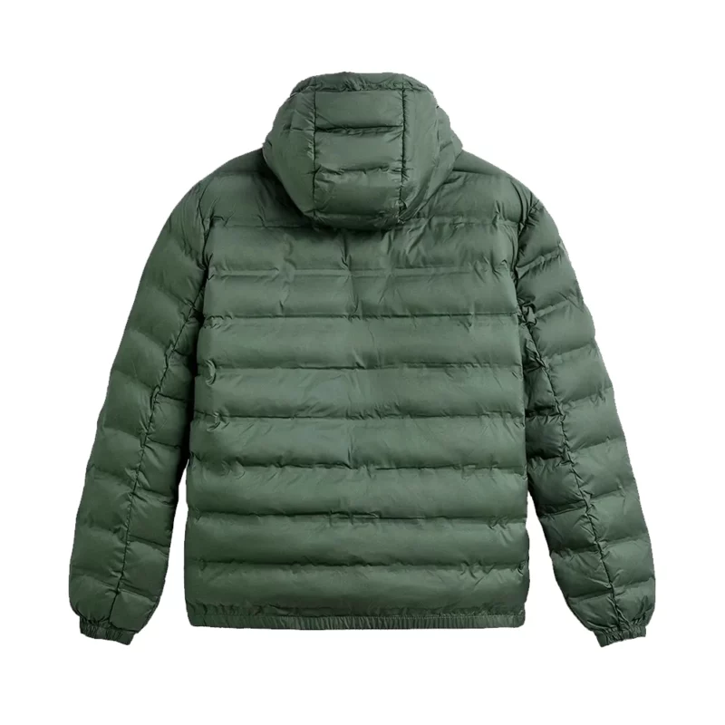 Alarum Scott Eastwood Green Hooded Puffer Jacket1