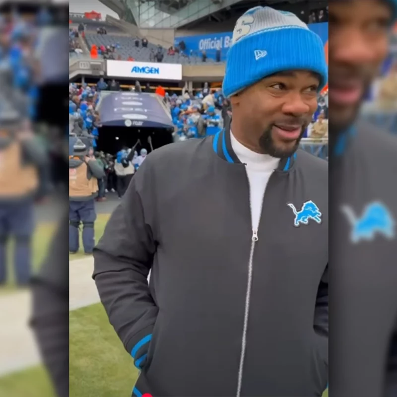 AntwaanRandle El DetroitLions Bomber Jacket