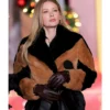 Ariana Madix Thanksgiving Day Fur Coat
