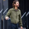 Ben Whishaw Black Doves Suede Jacket
