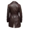 Black Doves 2024 Keira Helen Webb Leather Coat