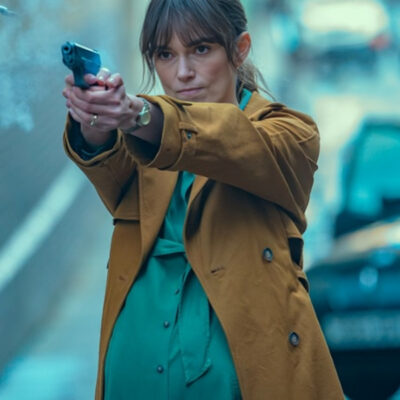 Black Doves Helen Webb Coat