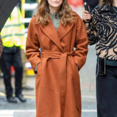 Black Doves Helen Webb Trench Coat
