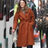 Black Doves Keira Knightley Helen Webb Brown Trench Coat