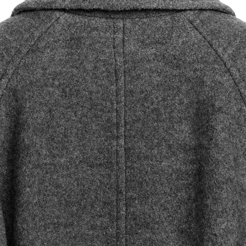 Black Doves Reed Sarah Lancashire Grey Coat