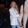Blake Lively Wicked Date Night White Blazer