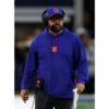 Brian Daboll New York Giants Sideline Blue Hoodie