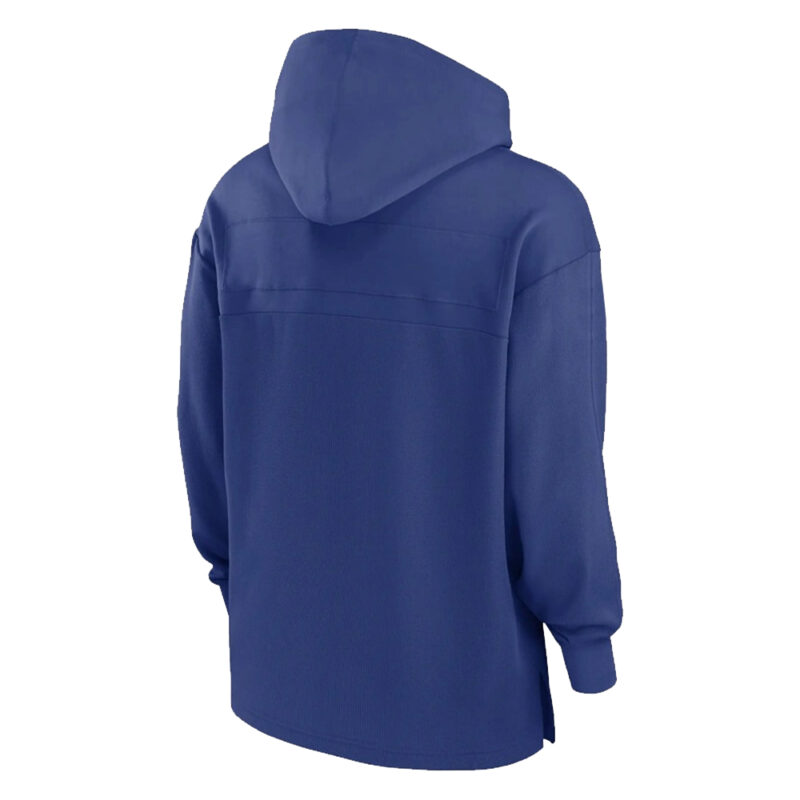 Brian Daboll New York Giants Sideline Blue Hoodie
