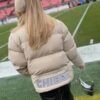 Brittany Mahomes Kansas City Chiefs Puffer Jacket