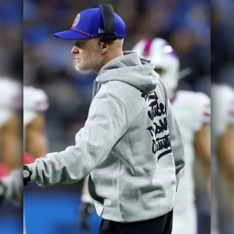 Buffalo Bills Be A Change Maker Coach Pullover Hoodie