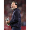 Chicago Bears Matt Eberflus Blue Sideline Club Hoodie For Sale