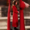 Christmas Carol Service Red Coat