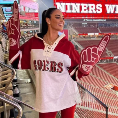 ClaireKittle 49ers Hoodie
