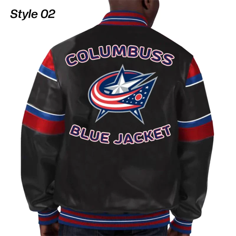 Columbus Blue Varsity Jacket