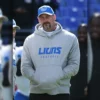 DanCampbell DetroitLions Grey Sideline Hoodie