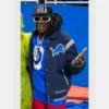 Detroit Lions Blue Varsity Jacket
