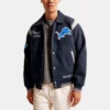 Detroit Lions Varsity Bomber Jacket Flavor Flav