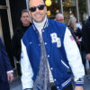 Donnie Wahlberg Blue Bomber Jacket