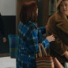 Elsbeth S02 Carrie Preston Elsbeth Tascioni Plaid Coat