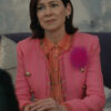 Elsbeth S02 Carrie Preston Pink Stripe Jacket