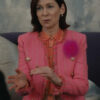 Elsbeth Tascioni Elsbeth S02 Carrie Preston Pink Stripe Jacket