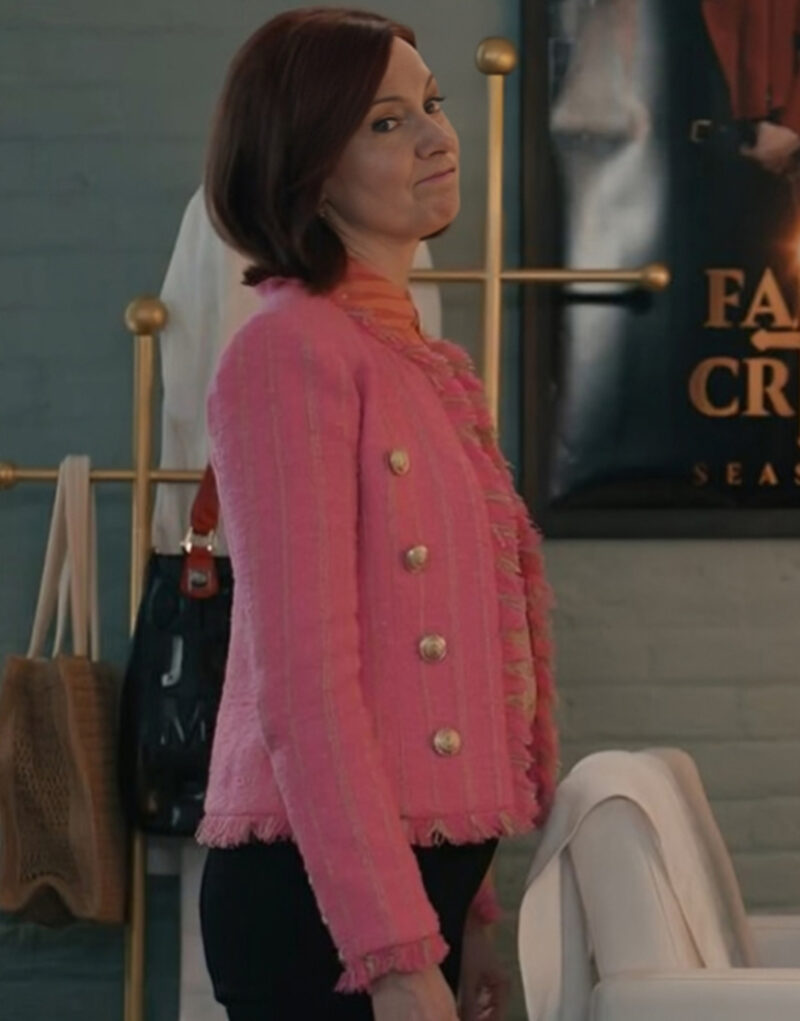 Elsbeth Tascioni Series Elsbeth S02 Carrie Preston Pink Stripe Jacket