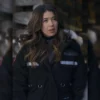 Elyse The Finnish Line Movie Nichole Sakura Black Parka Shearling Hooded Jacket