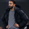 Football Manager Ruben Amorim Black Puffer Jacket